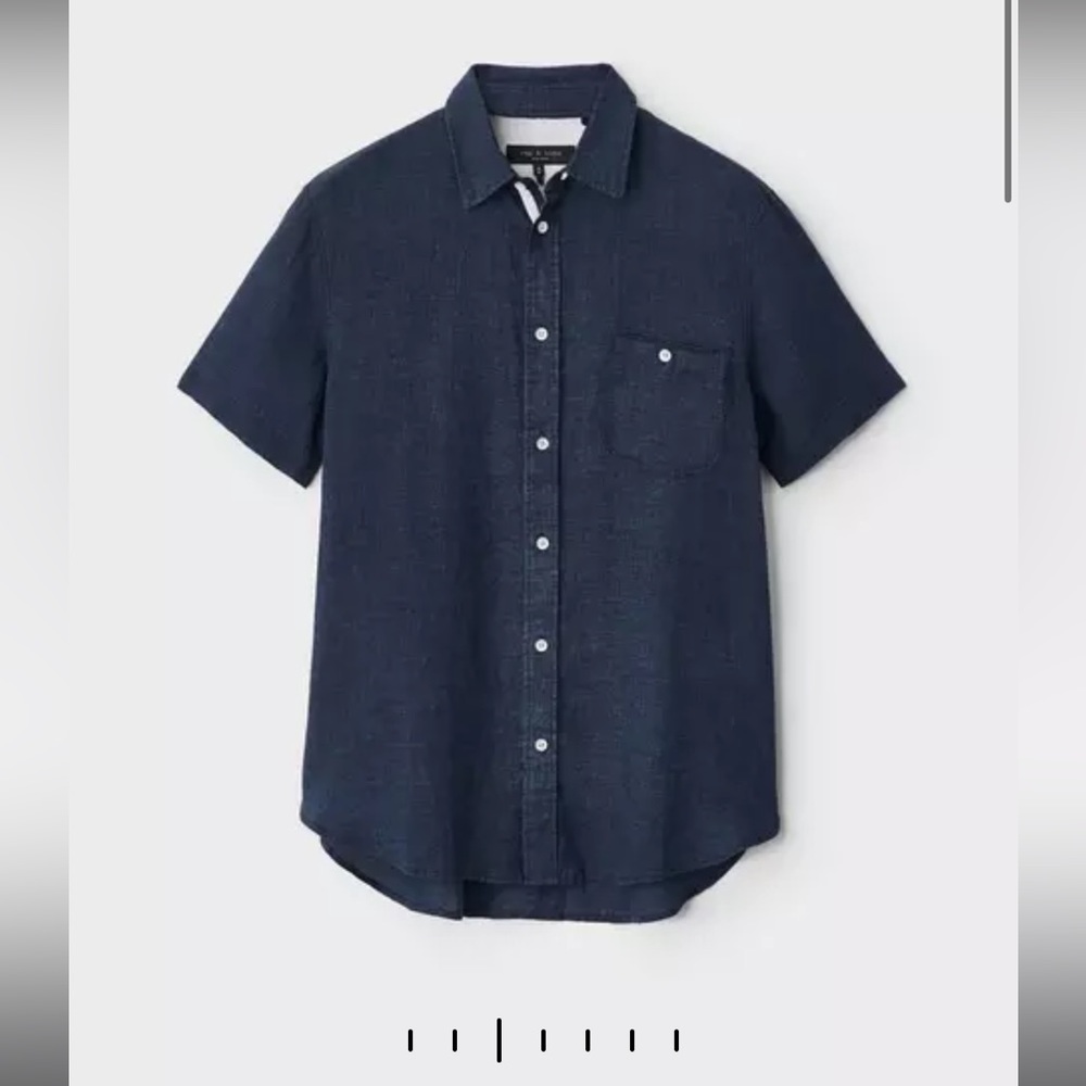 MEN’S RAG & BONE LINEN SHIRT- Size Medium